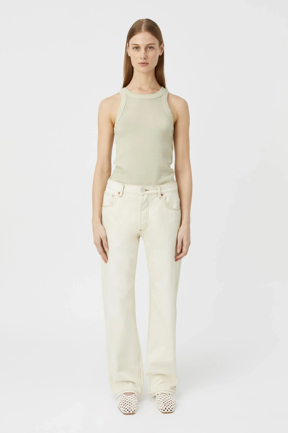 Abel Tank - Alabaster - Image 2