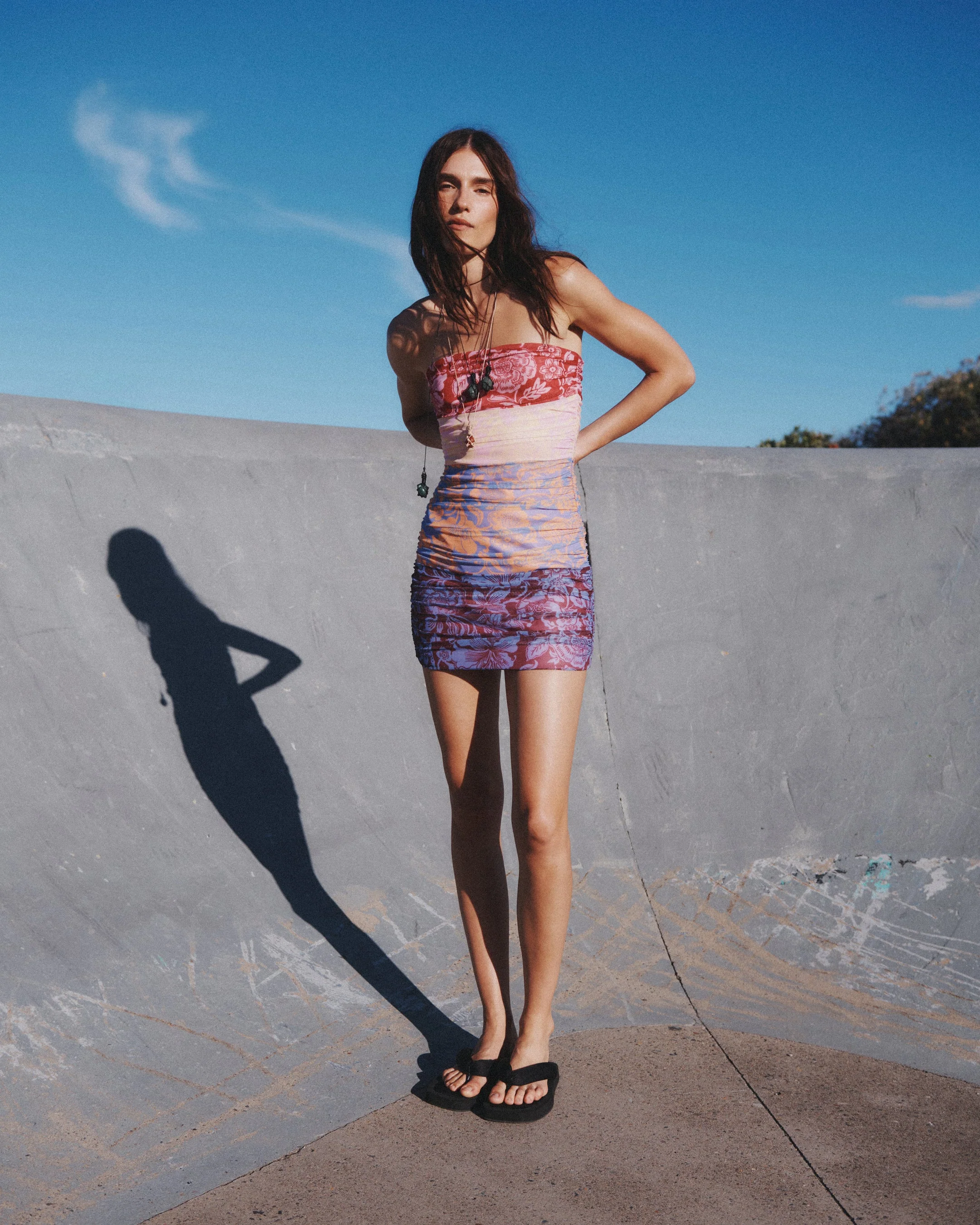Fredric Mini Dress - Baja Bloom - Image 3
