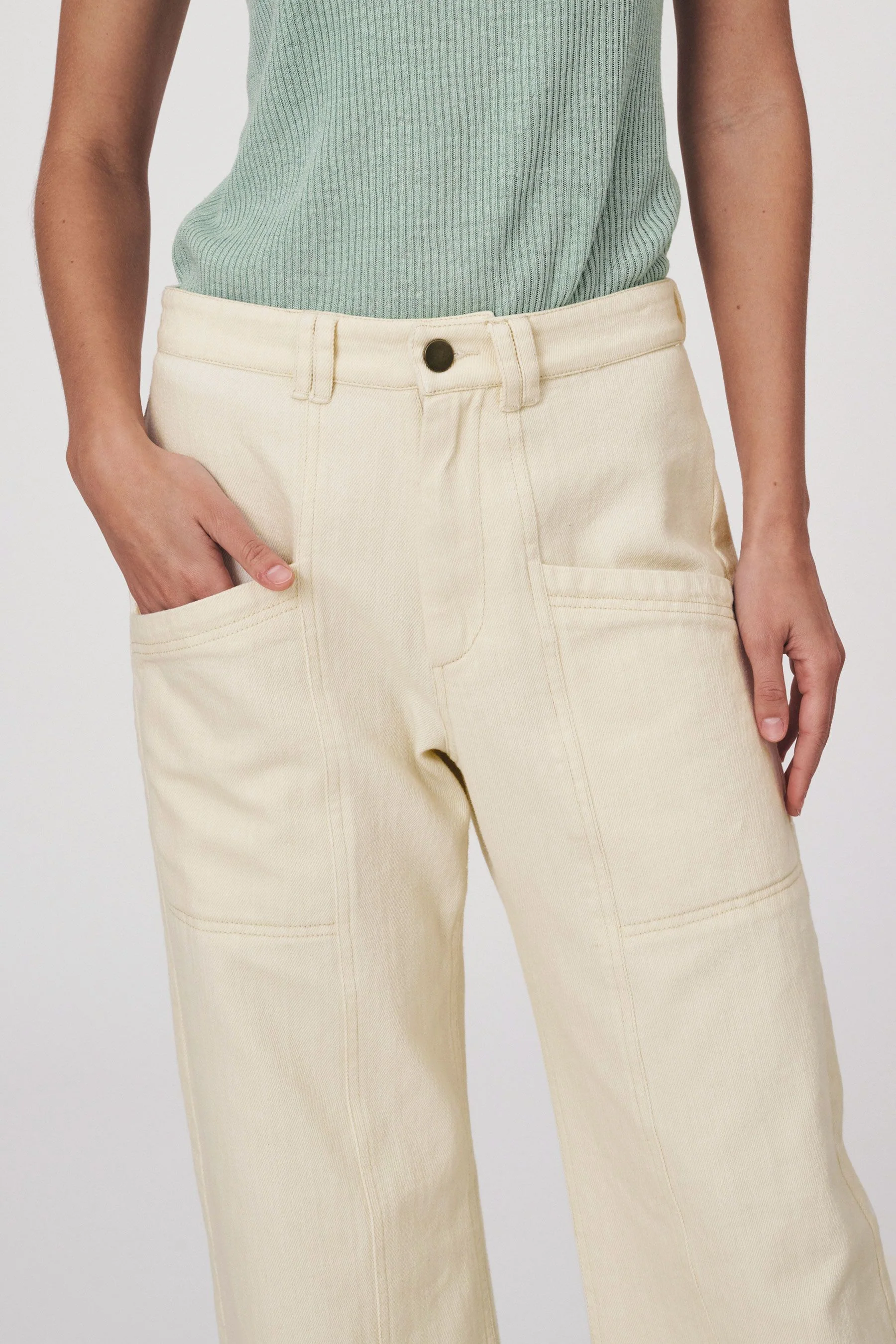 Gio Jeans - Cream - Image 3