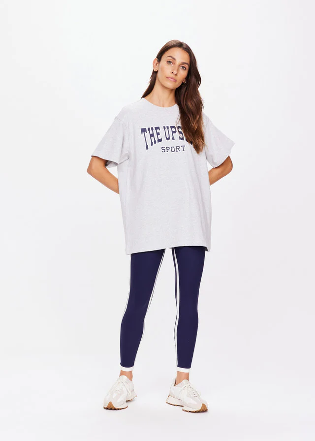 Harbor Sammi Tee - Grey Marle - Image 2
