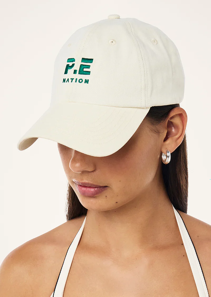 Heads Up Cap - Whisper White/College Green - Image 2