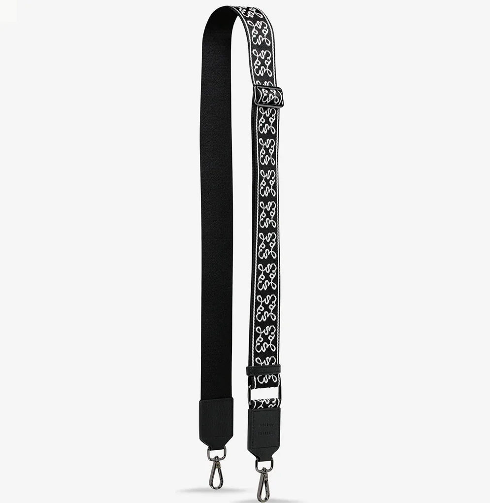Jacquard Strap Medium - Black - Image 2