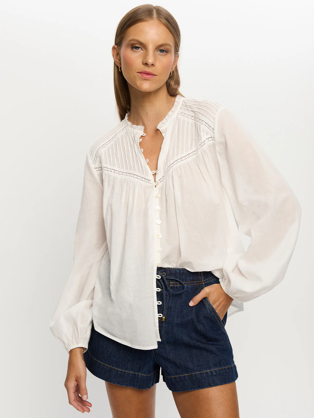 Lenny Blouse - White - Image 3