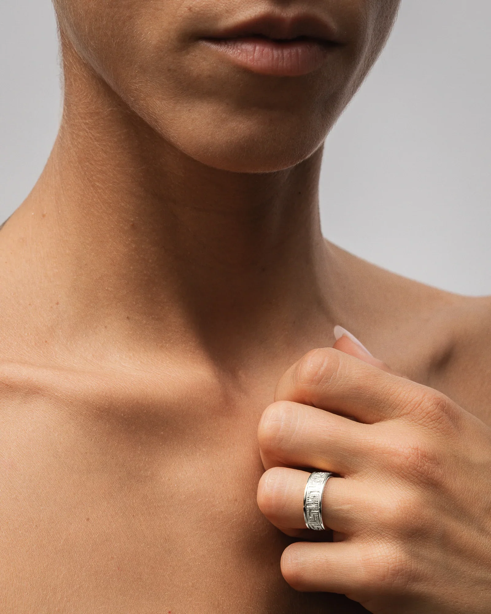 Meander Ring - Silver - Image 2