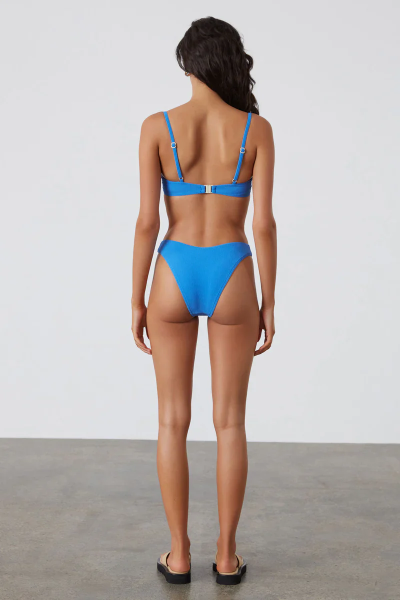 Ocean Blue Textured Curve Brief - Image 3