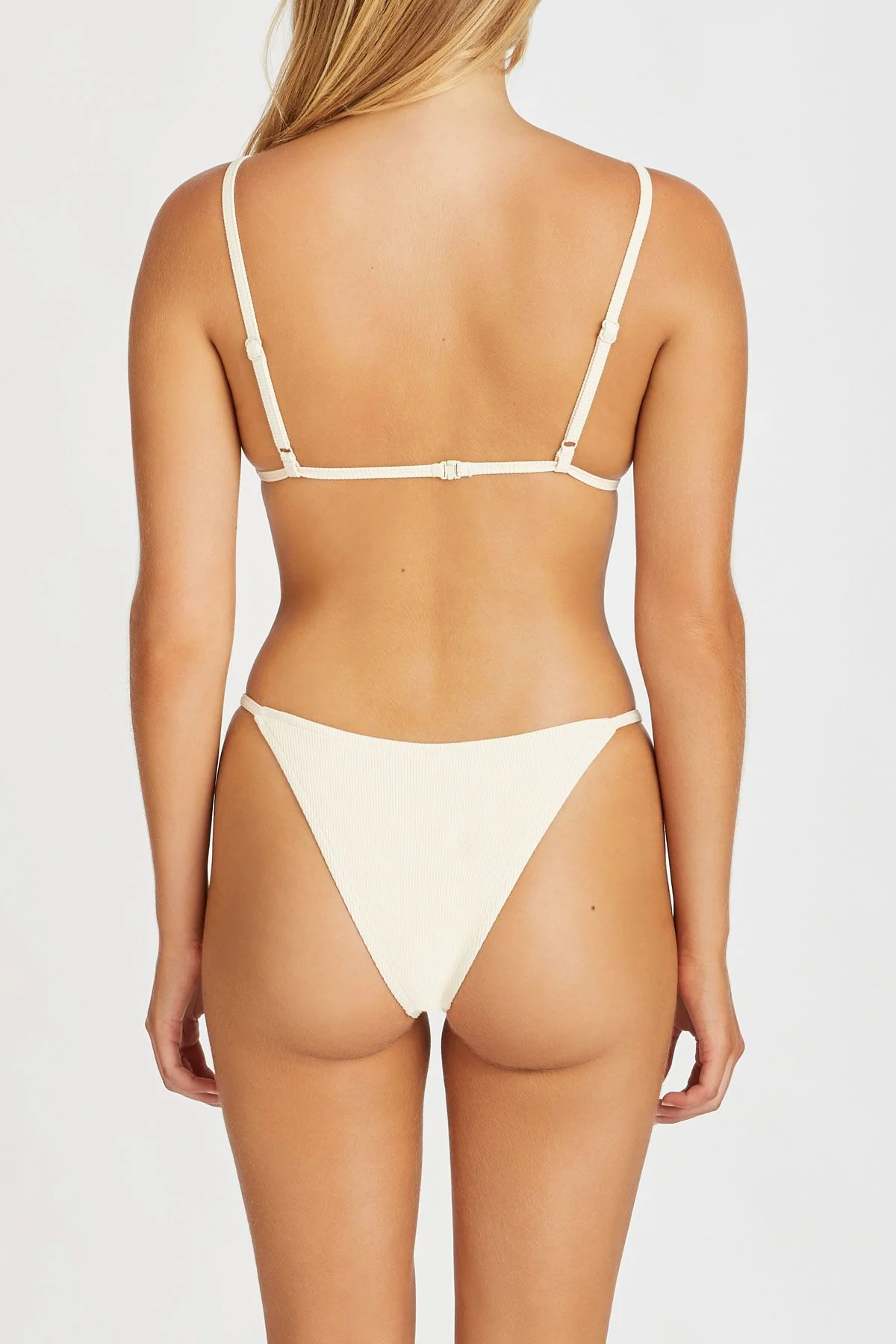 Shea Ribbed String Curved Brief - Image 2