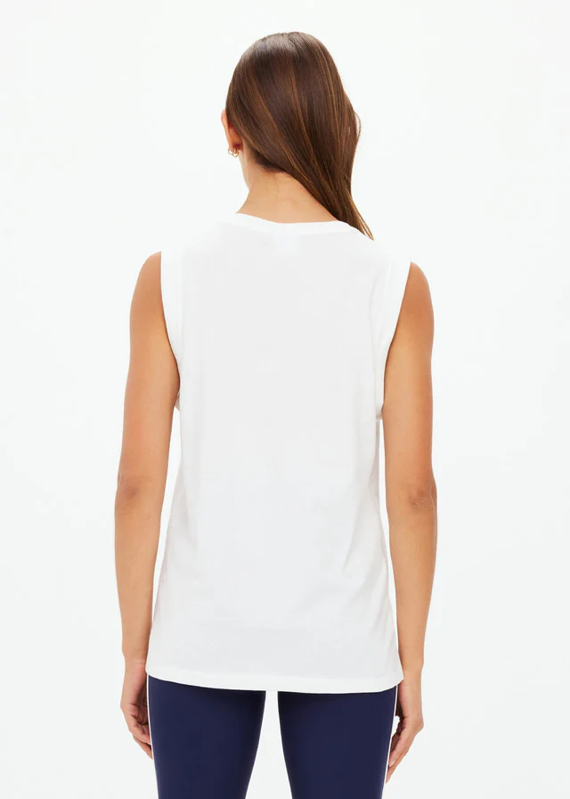 Stardust Jeet Tank Top - White - Image 3